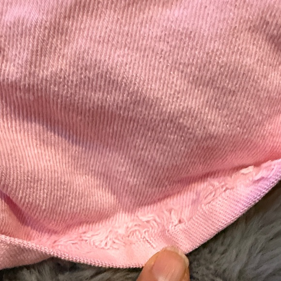 Show Me Your MuMu Light Pink Denim Romper - Picture 8 of 9